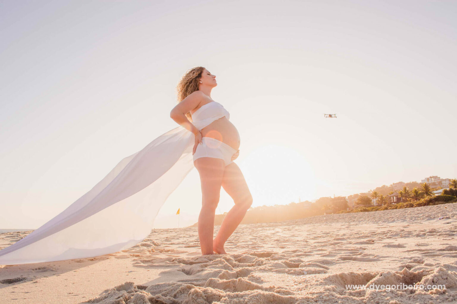 jessica gestante praia 16